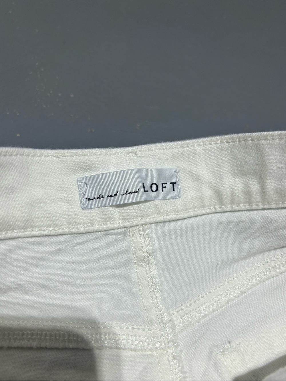 LOFT “The Slim” White Jeans (Women’s Size 27) - Picture 5 of 11